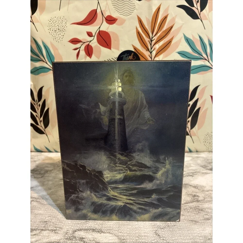 Cedar Bible Box Holographic With Bible Great Smokey Mtns.